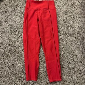 YPB by Abercrombie & Fitch Red Leggings